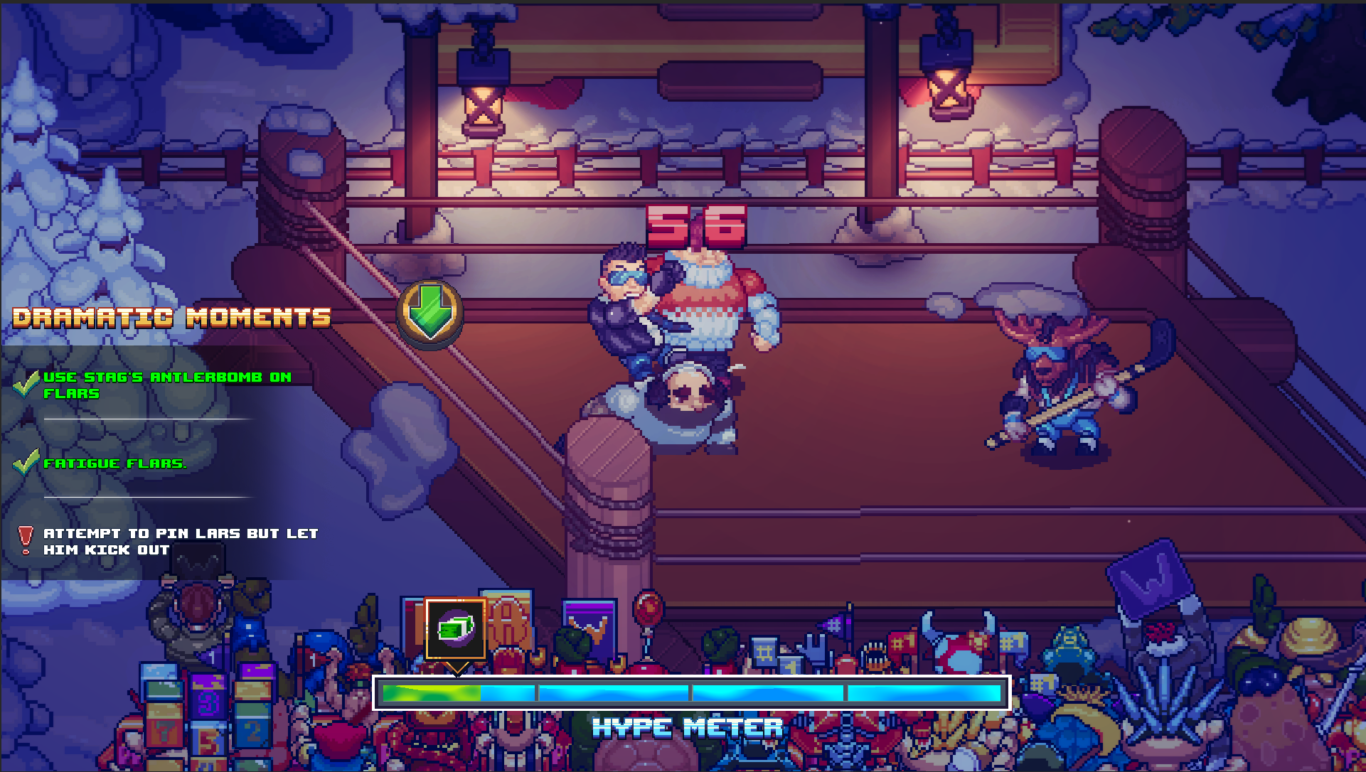 WrestleQuest Gets a New Combat Trailer, Showcasing Combos, Boss