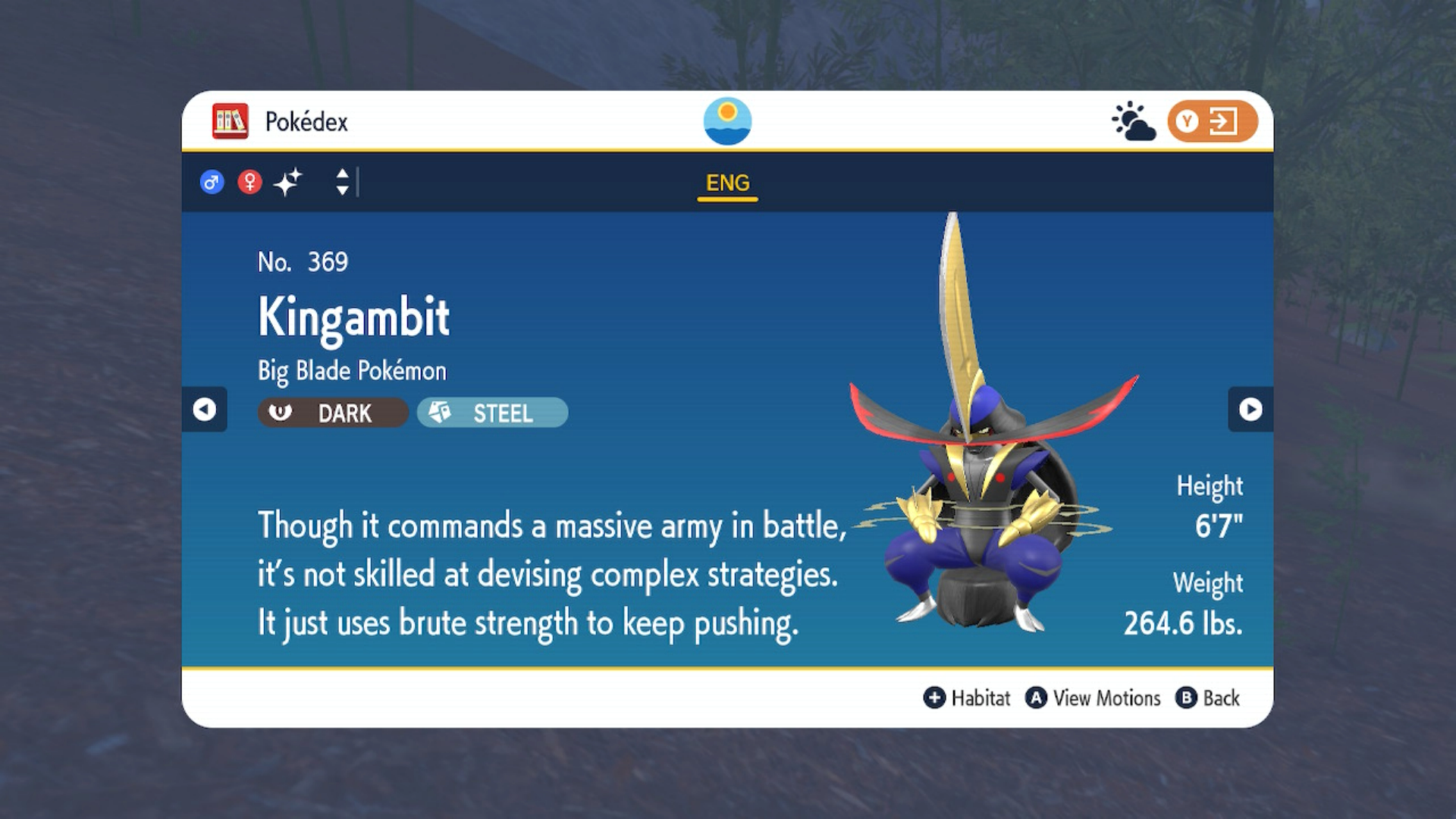 Kingambit - Pokemon Site