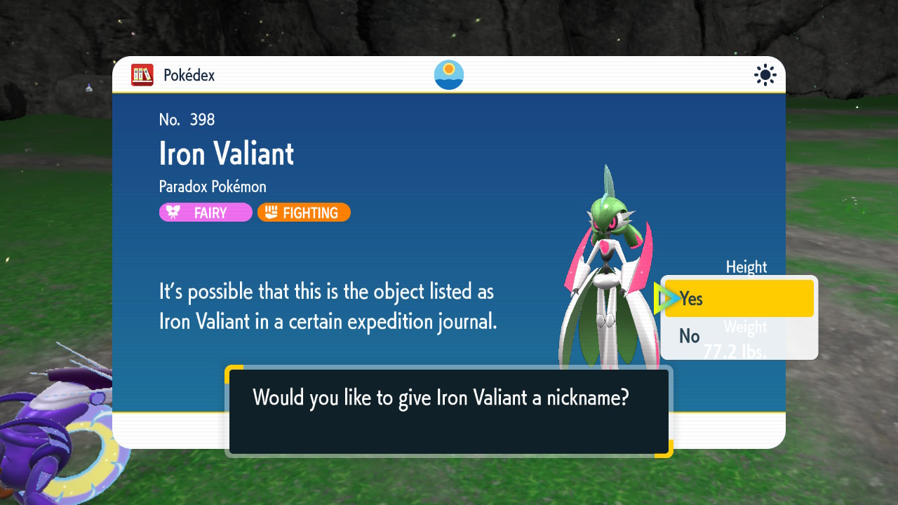 How to catch Iron Valiant and Roaring Moon in Pokemon Scarlet and Violet