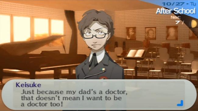 The Keisuke Social Link in Persona 3 Portable is yet another linked to one of the Gekkoukan school's clubs. Our dialogue choice guide explains how to keep Keisuke happy.