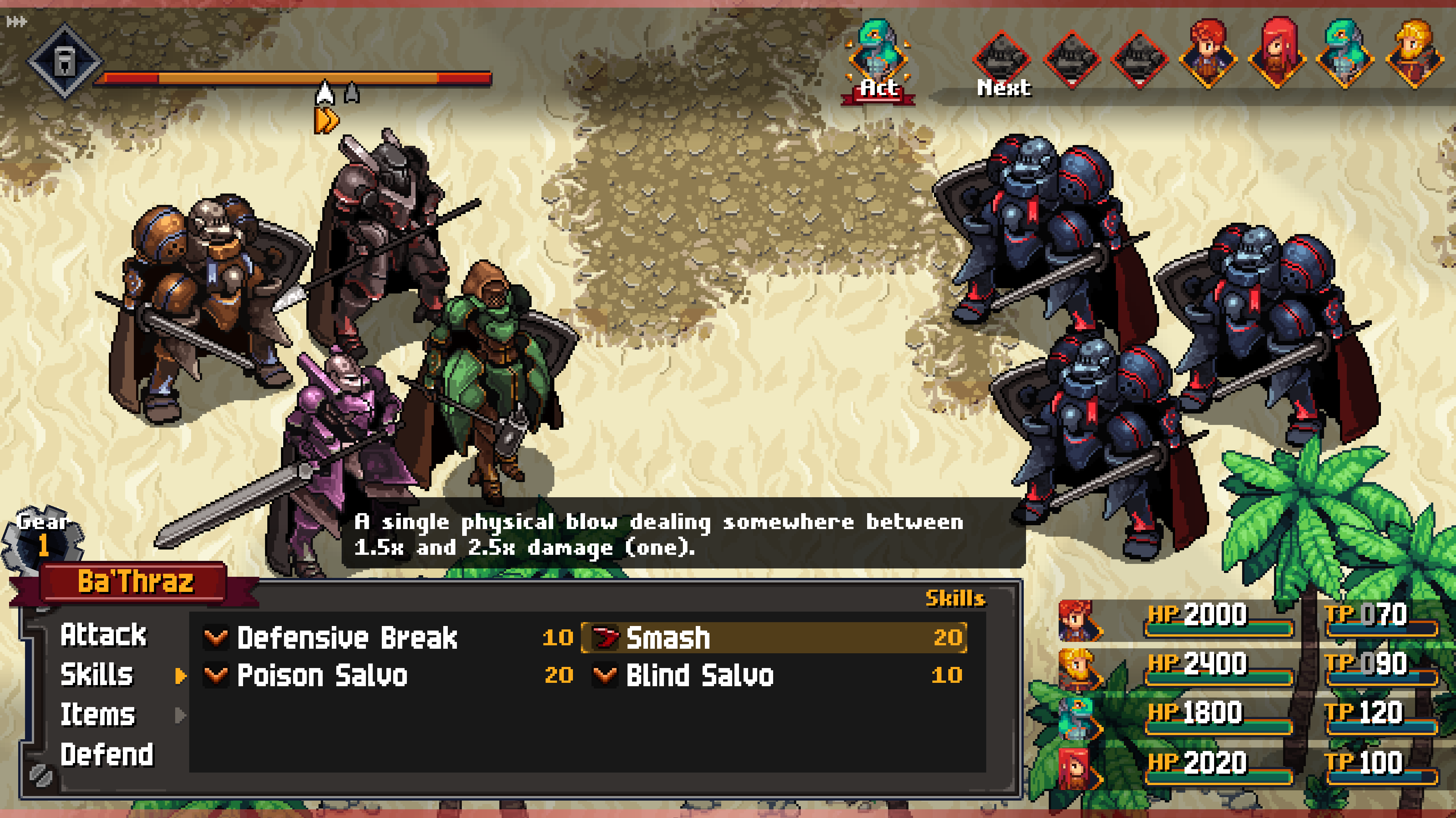 Chained Echoes, Single-Player Turn-Based JRPG