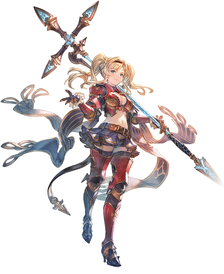 GRANBLUE FANTASY style. Cygames. characters design. A