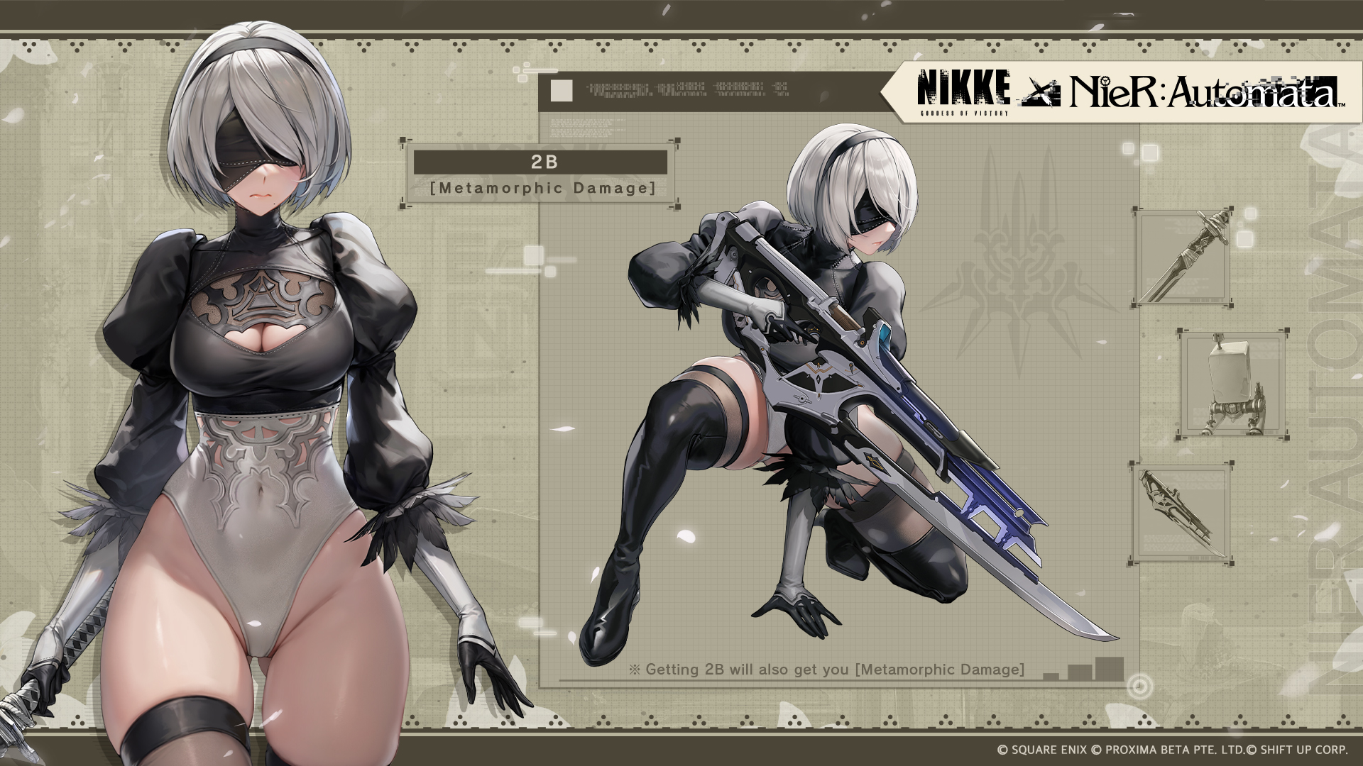 NIKKE NieR: Automata Event Begins in September - Siliconera