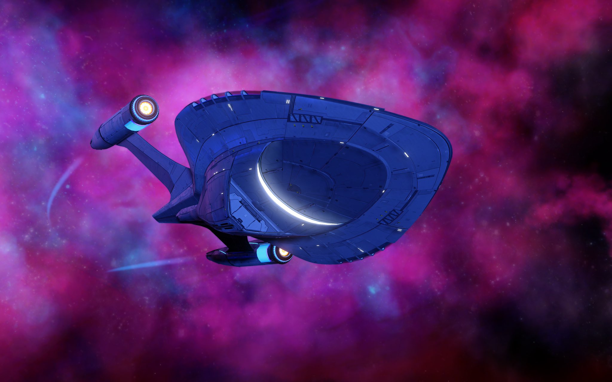 Spoilers. Memory Alpha says that the latest episode of Star Trek Prodigy  includes an artistic logo that was originally created for Star Trek Online.  Another example of video game material sneaking into