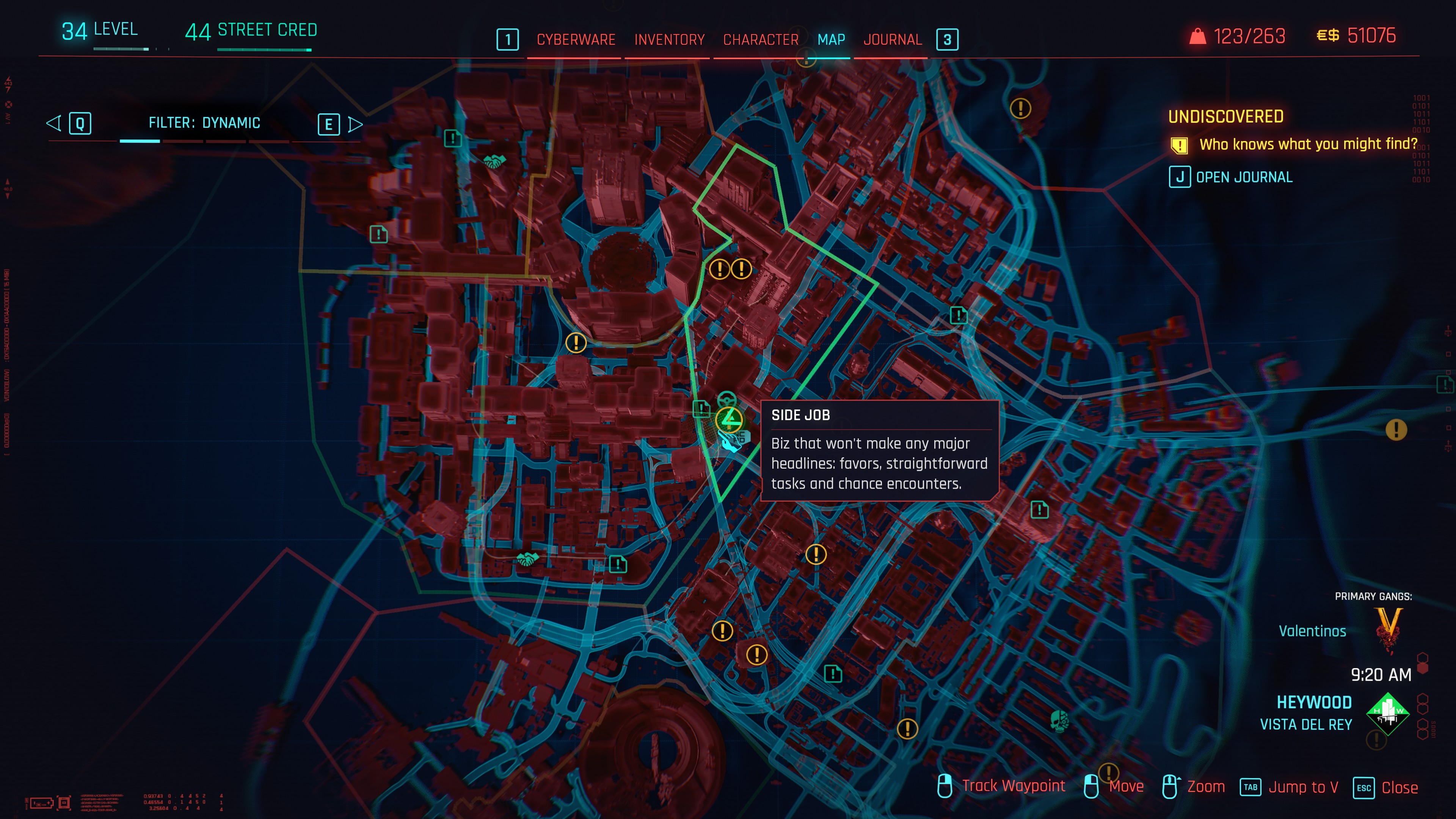 Cyberpunk 2077 Skippy Quest Location Choice Guide RPG Site   Cyberpunk 2077 Skippy Quest Location Map 