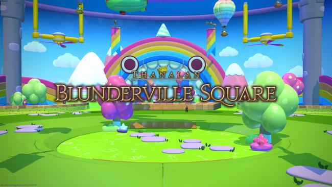 If you're a fan of Fall Guys, Blunderville Square will look most familiar.