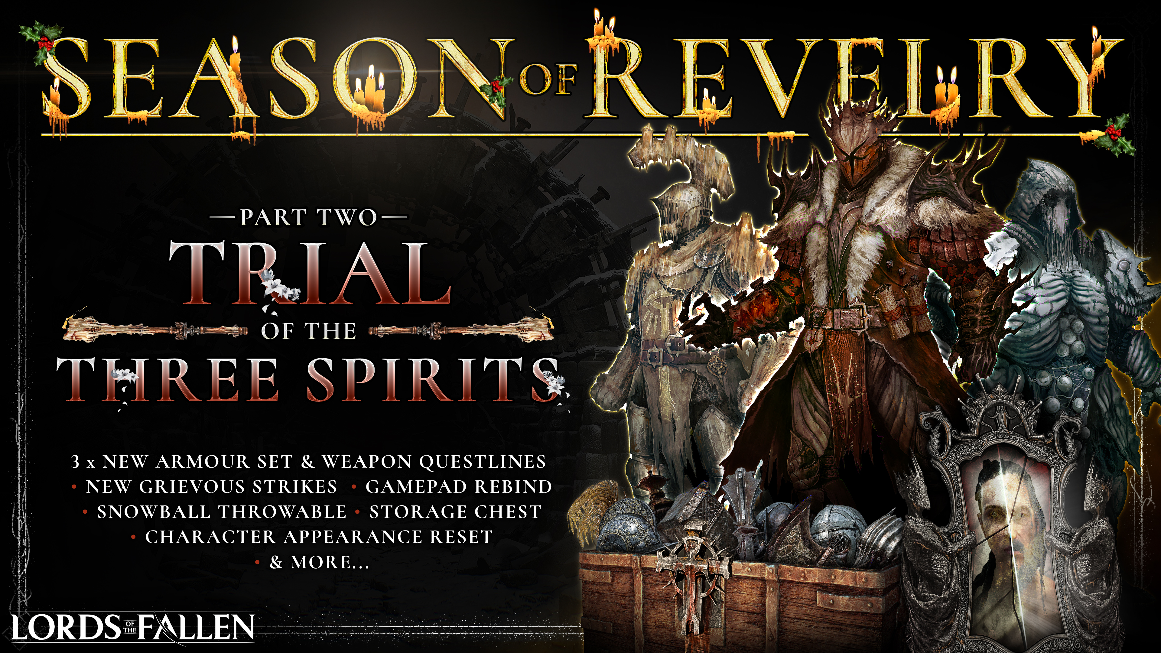 Lords of the Fallen Update 1.022 Delivered for Patch 1.1.394 Season of  Revelry