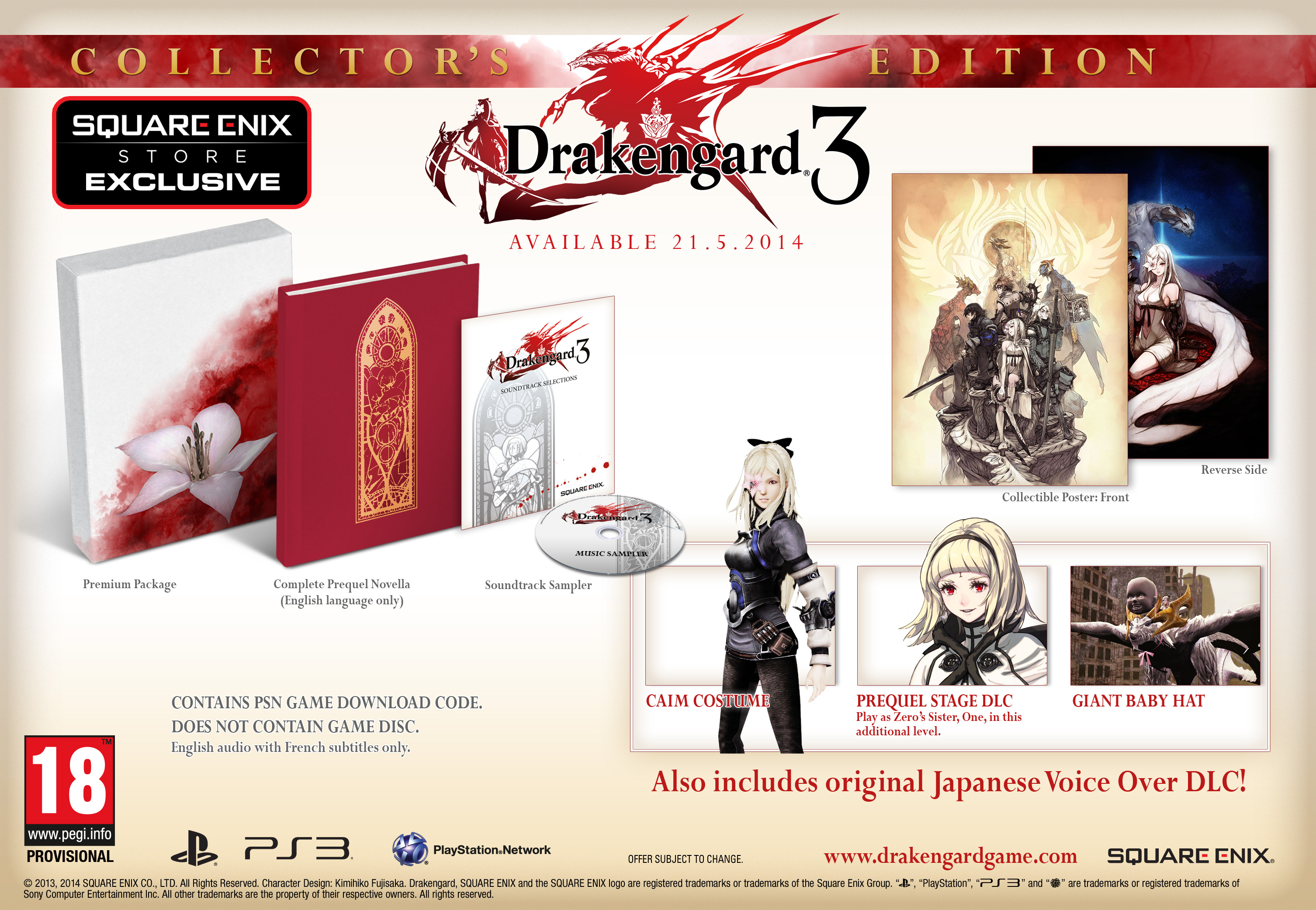 Drakengard 3 Collector's Edition heads to Europe