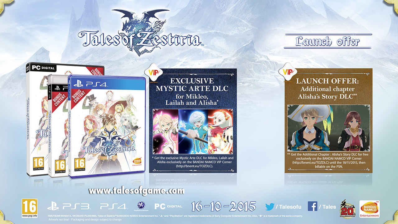 Jogo PS4 Tales of Zestiria (Collector's Edition)