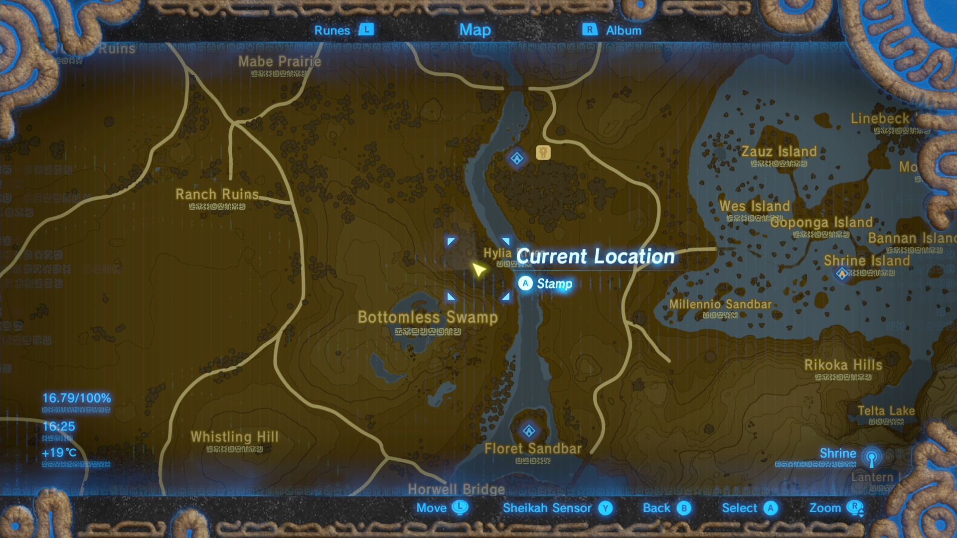 BOTW: Captured Memory Locations