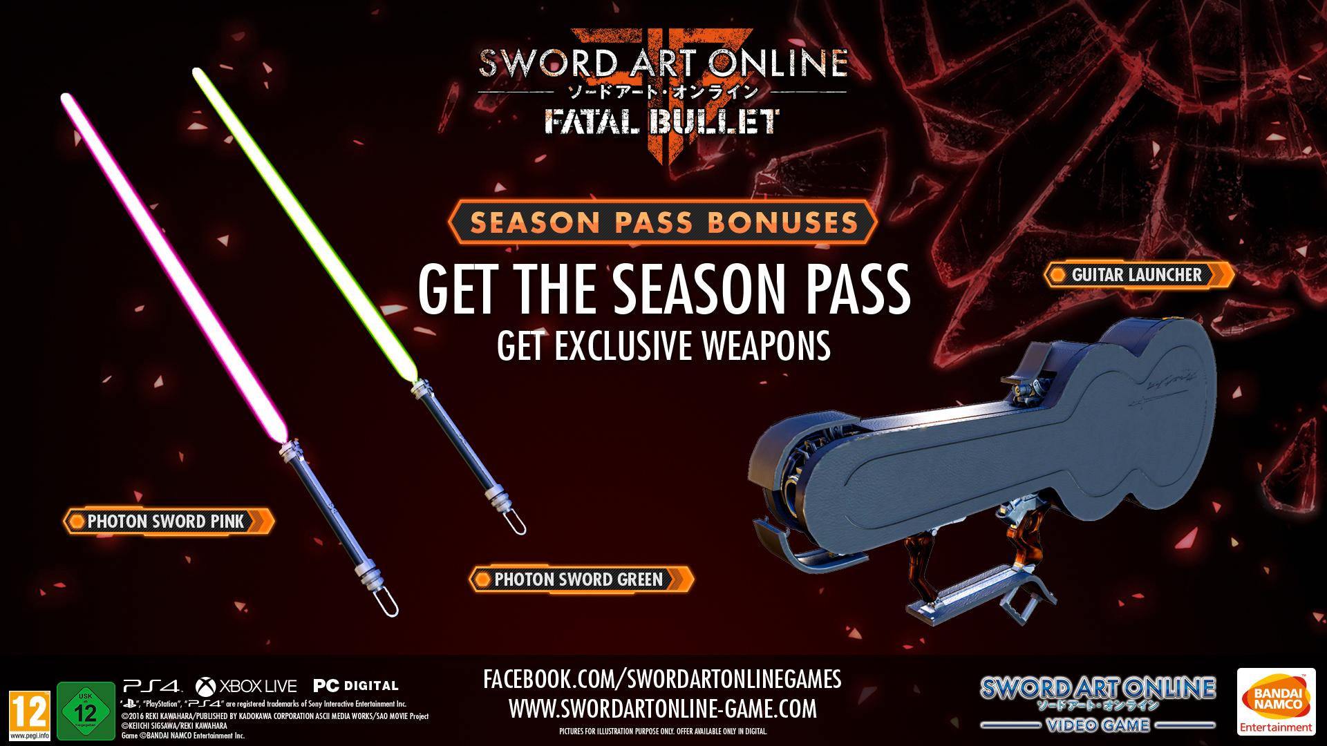 Sword Art Online: Fatal Bullet Complete Edition available digitally across  platforms - digitalchumps