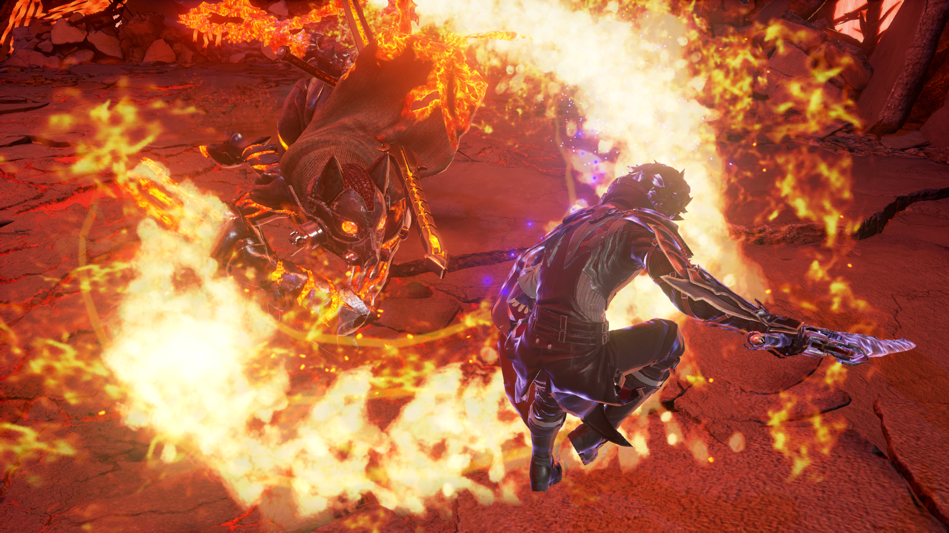 New Code Vein Gameplay Showcased Ice And Fire Stage - Ougaming