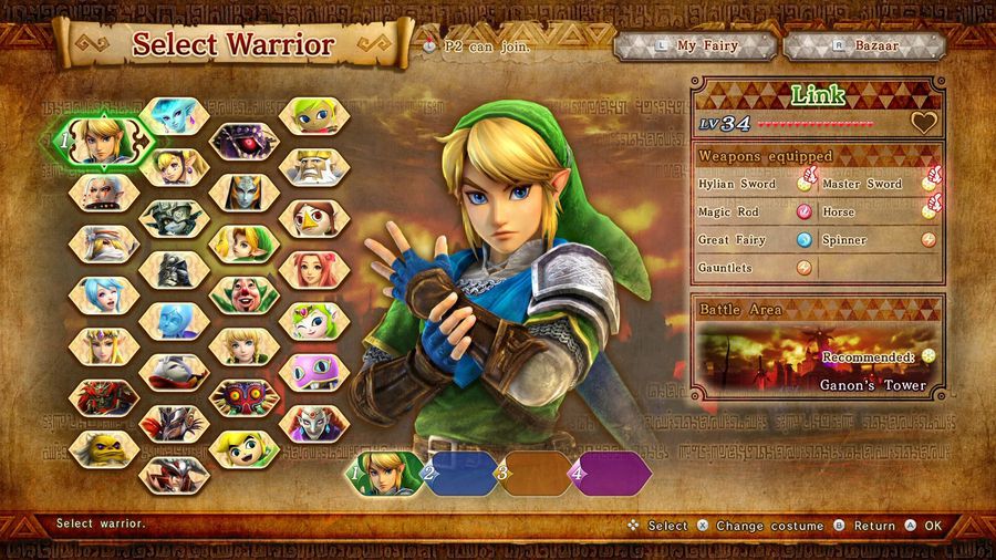Hyrule Warriors Legends - Wind Waker ( Toon Link & Tetra ) Gameplay  Walkthrough [ 3DS ] 