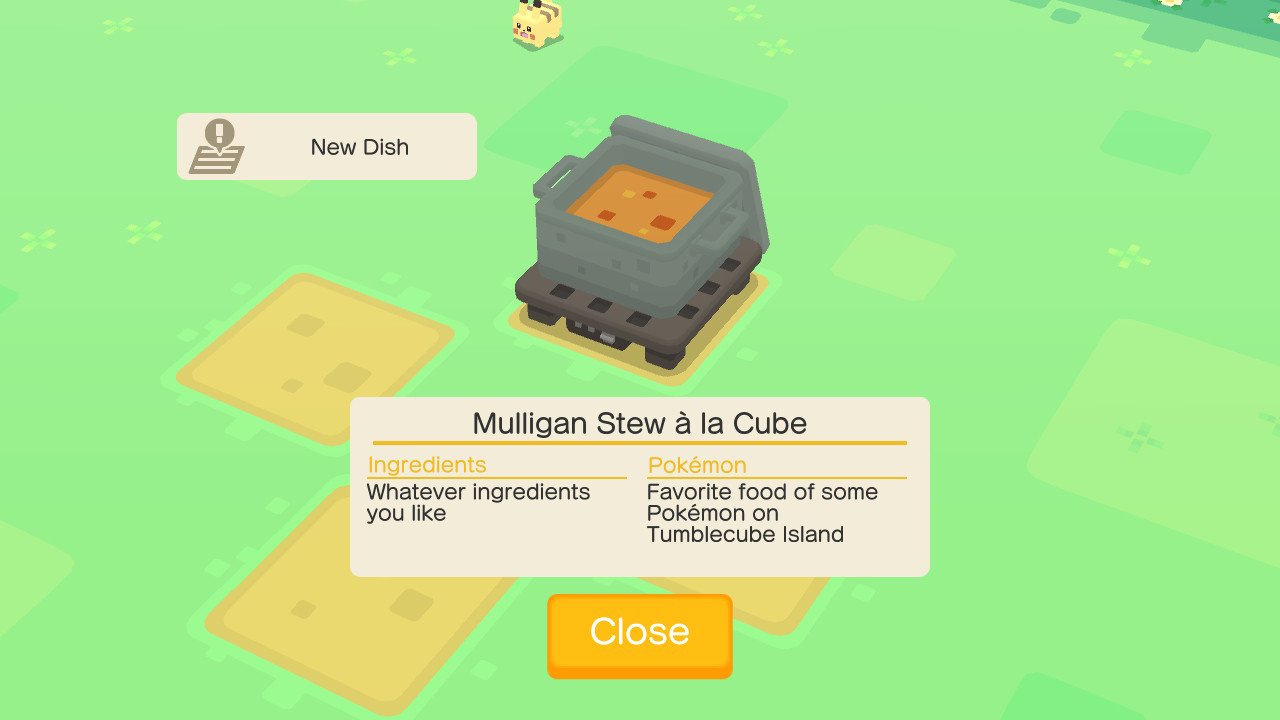 Pokemon Quest Recipes List & Guide