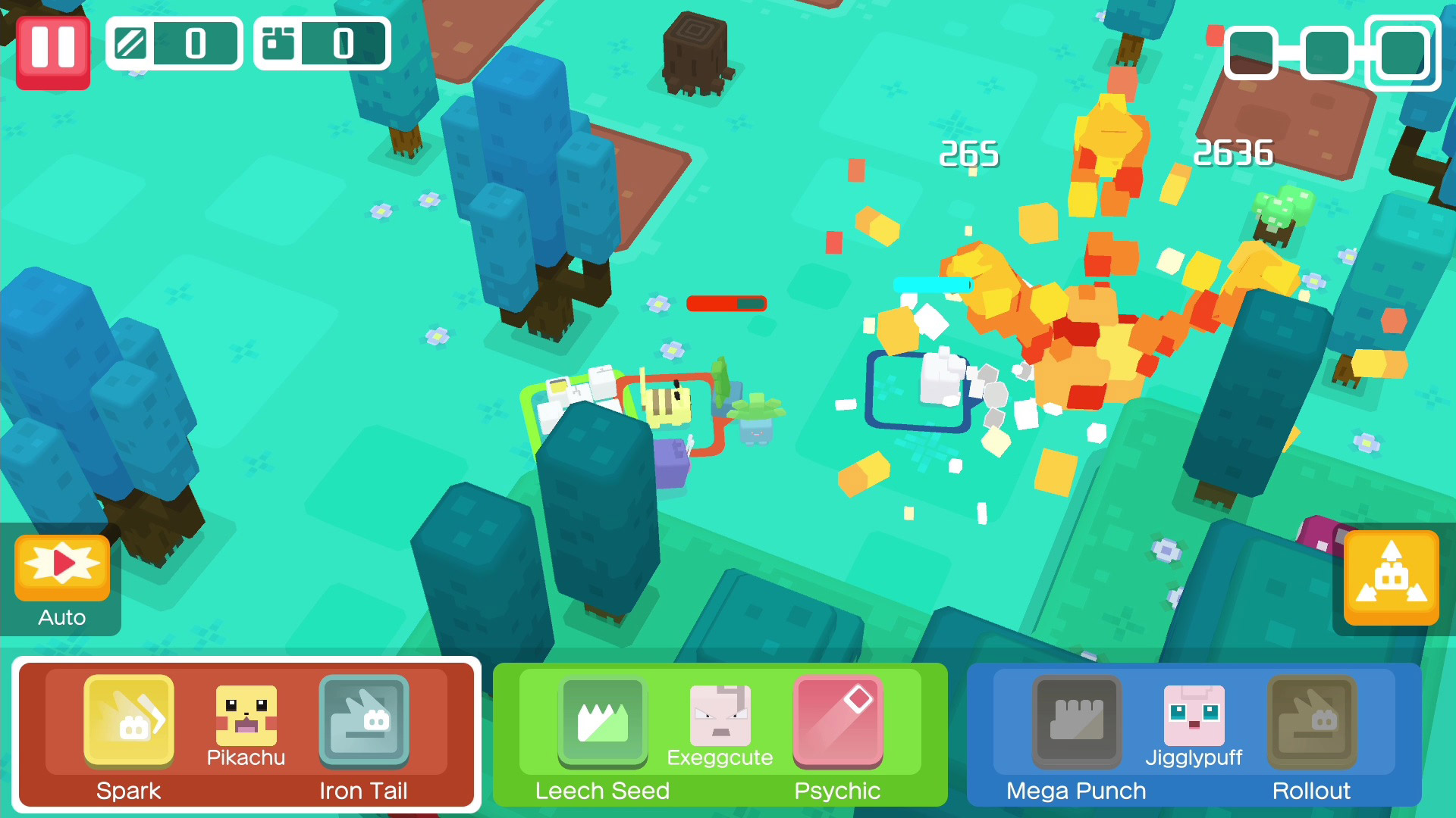 All Moves and Movesets in Pokémon Quest