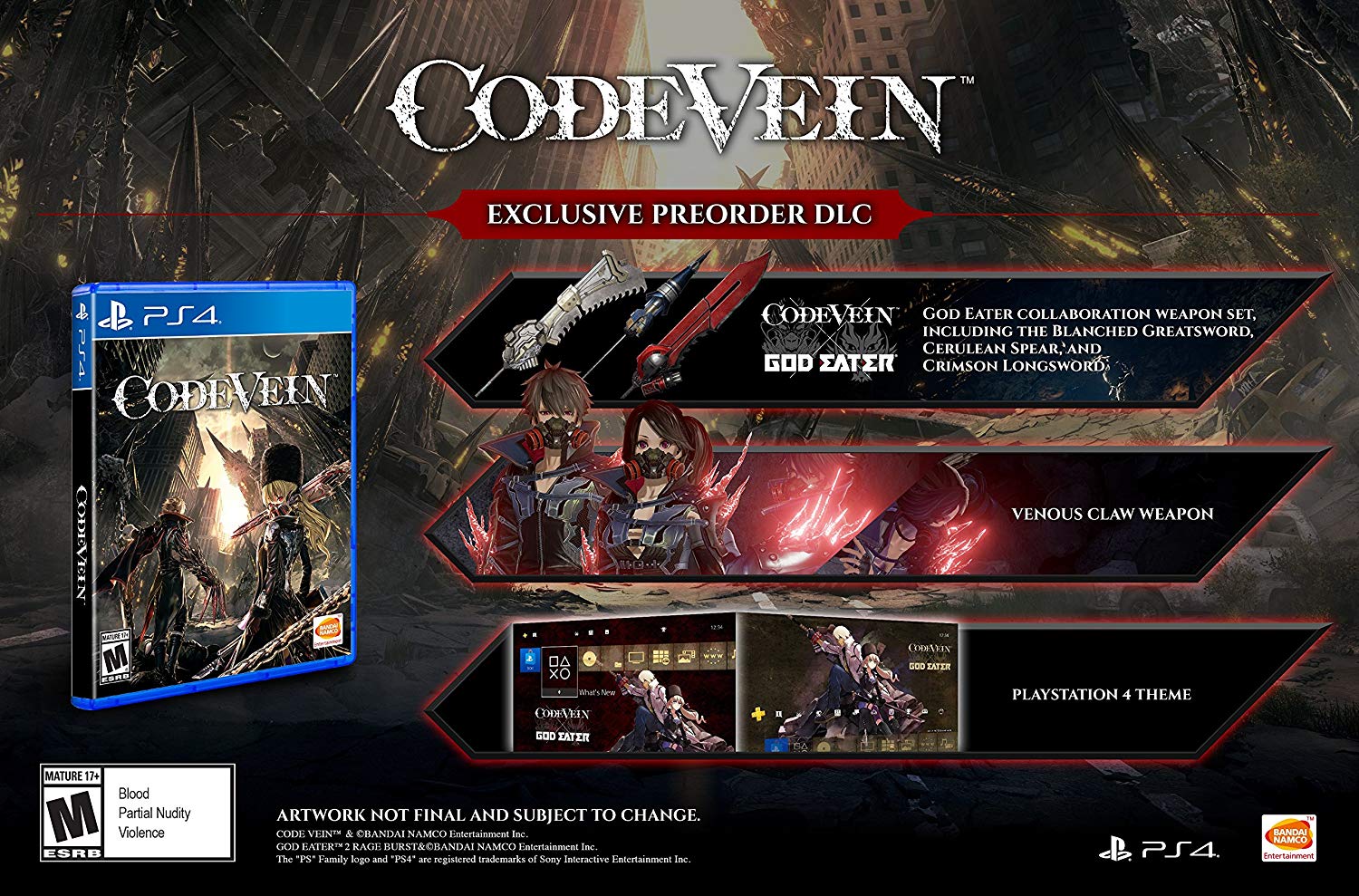 I have earned the platinum for Code vein. This game is great. I loved it  very much and am hoping for Code Vein 2. : r/codevein