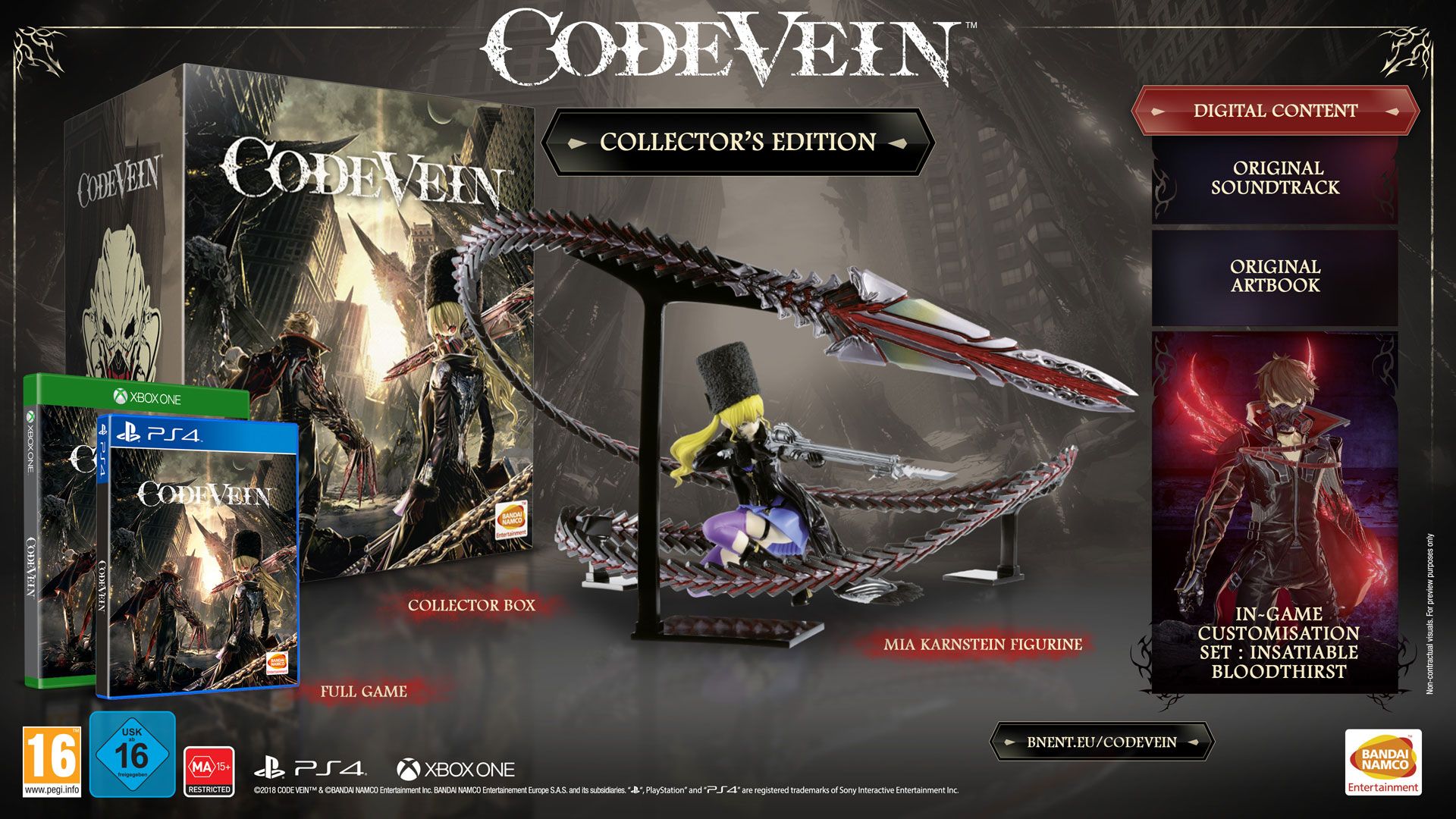 Io Code Vein Pre-Order