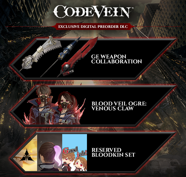 Join The Revenants in Code Vein, available now on PS4, X1 and PC Digital