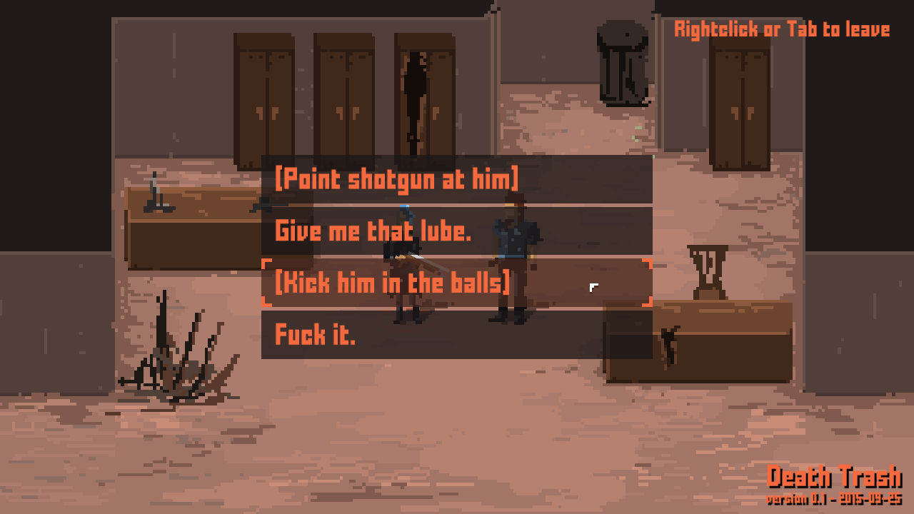Death Trash: A Gritty Post Apocalyptic Pixel Art RPG