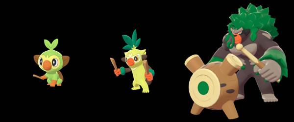 Grookey  Pokémon Sword e Pokémon Shield