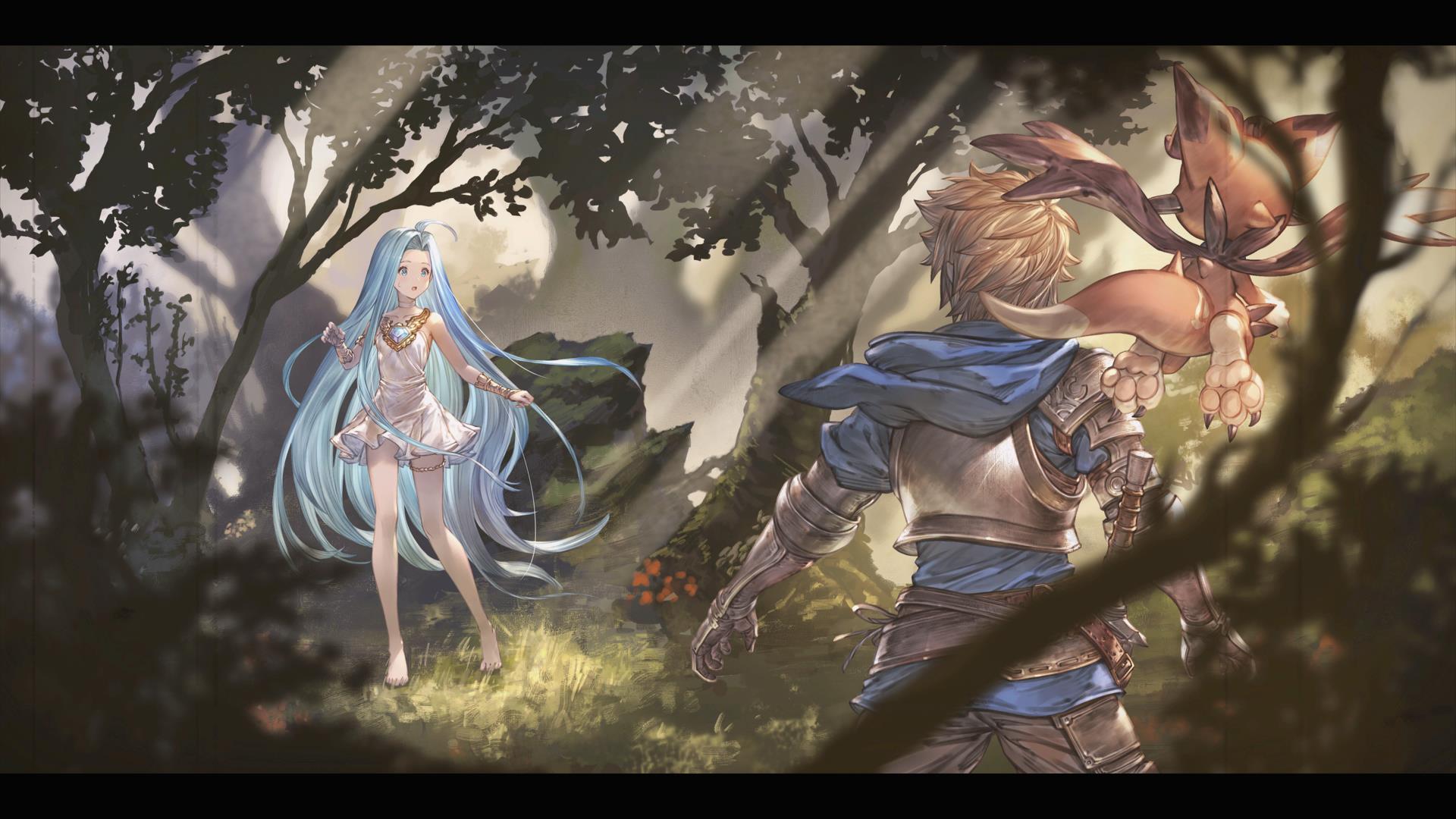 Lyria revives Gran - Granblue Fantasy 