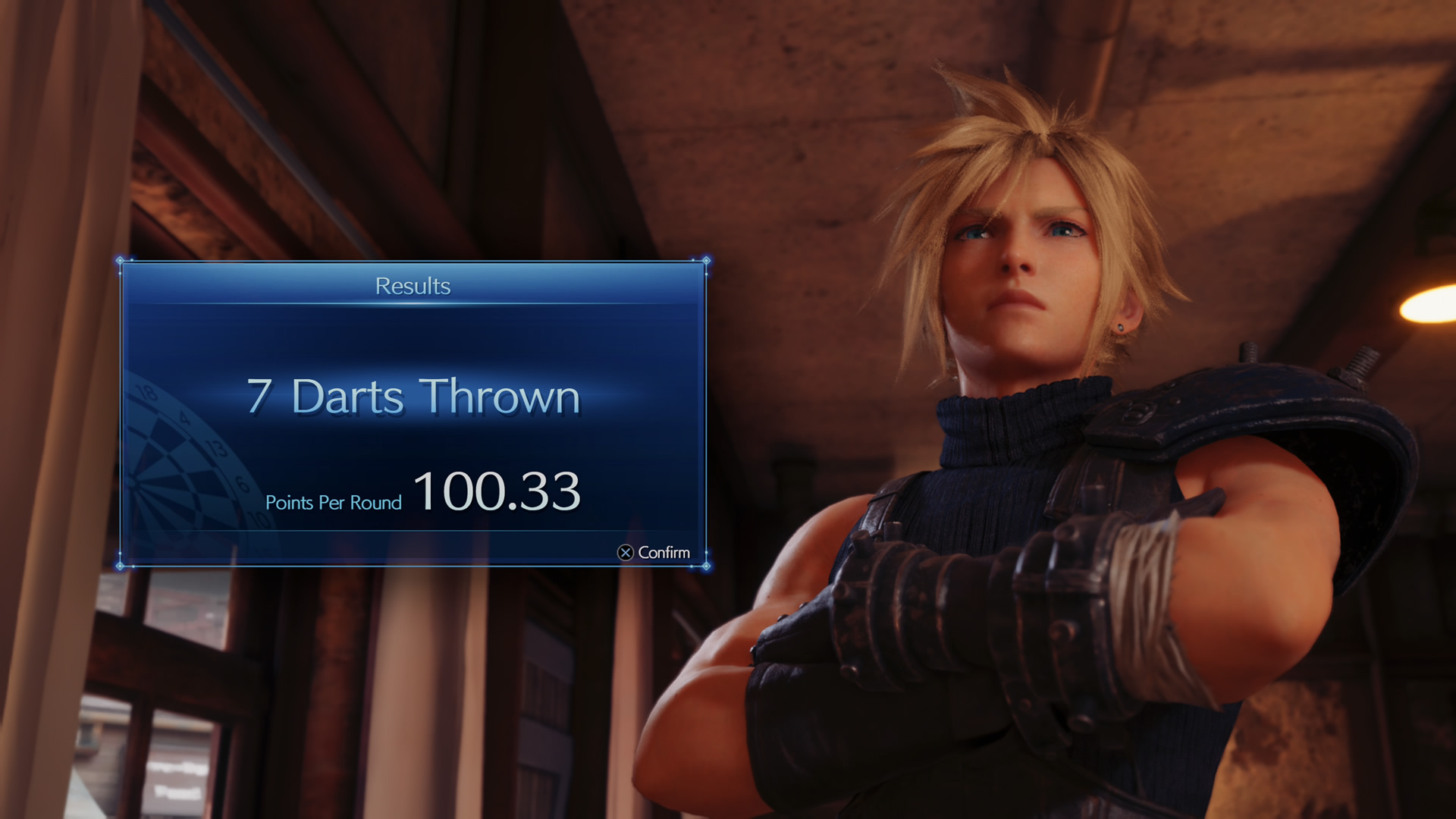 Final Fantasy VII Remake Mini Games: tips for darts, squats, pull