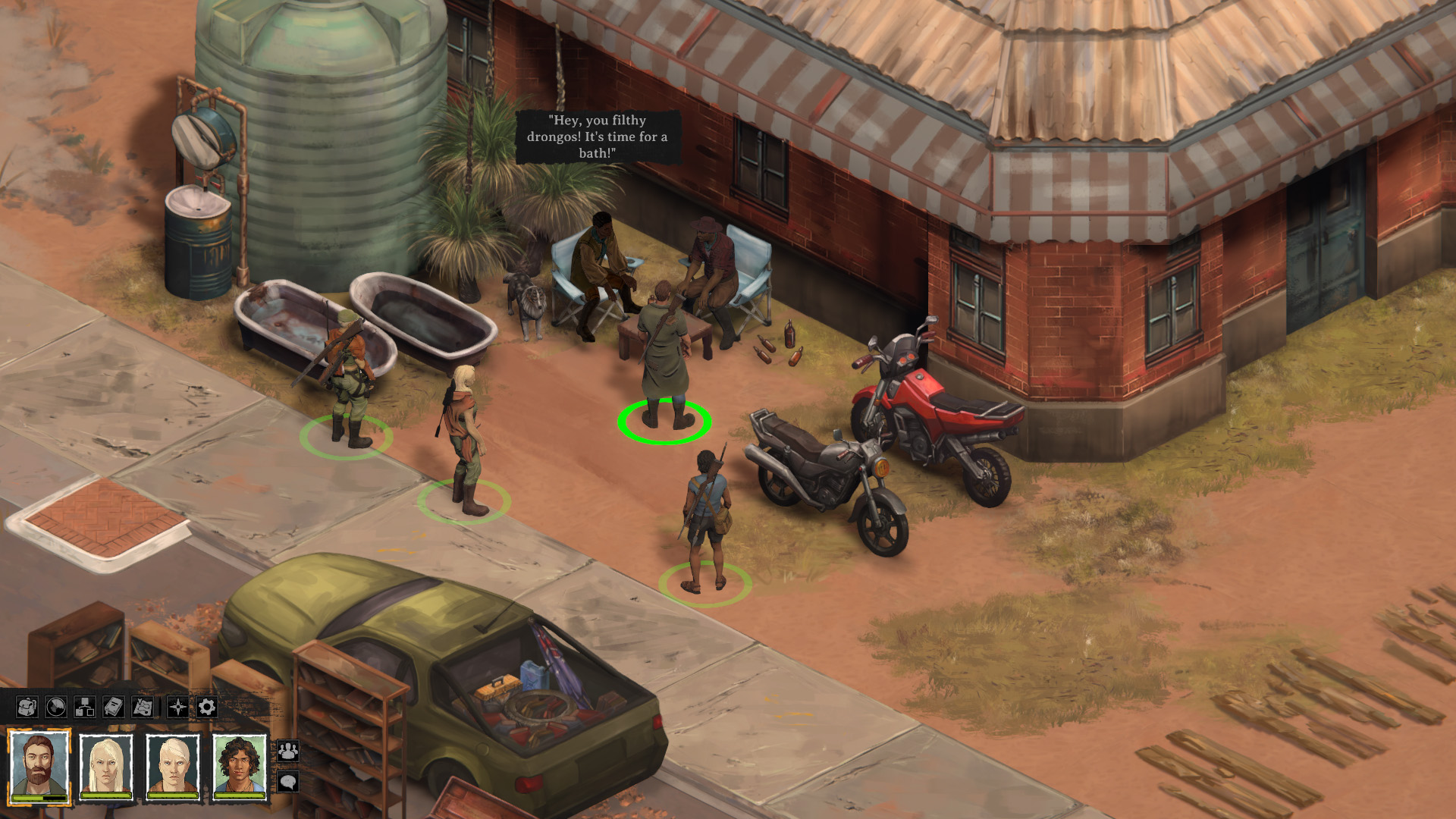 Broken Roads is a post-apocalyptic CRPG in the classic vein: 'We