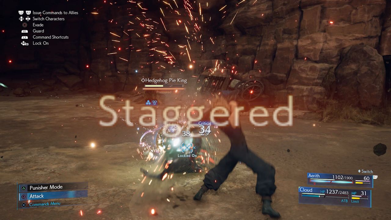 Final Fantasy VII Remake - Staggering Feat Trophy Guide (How to