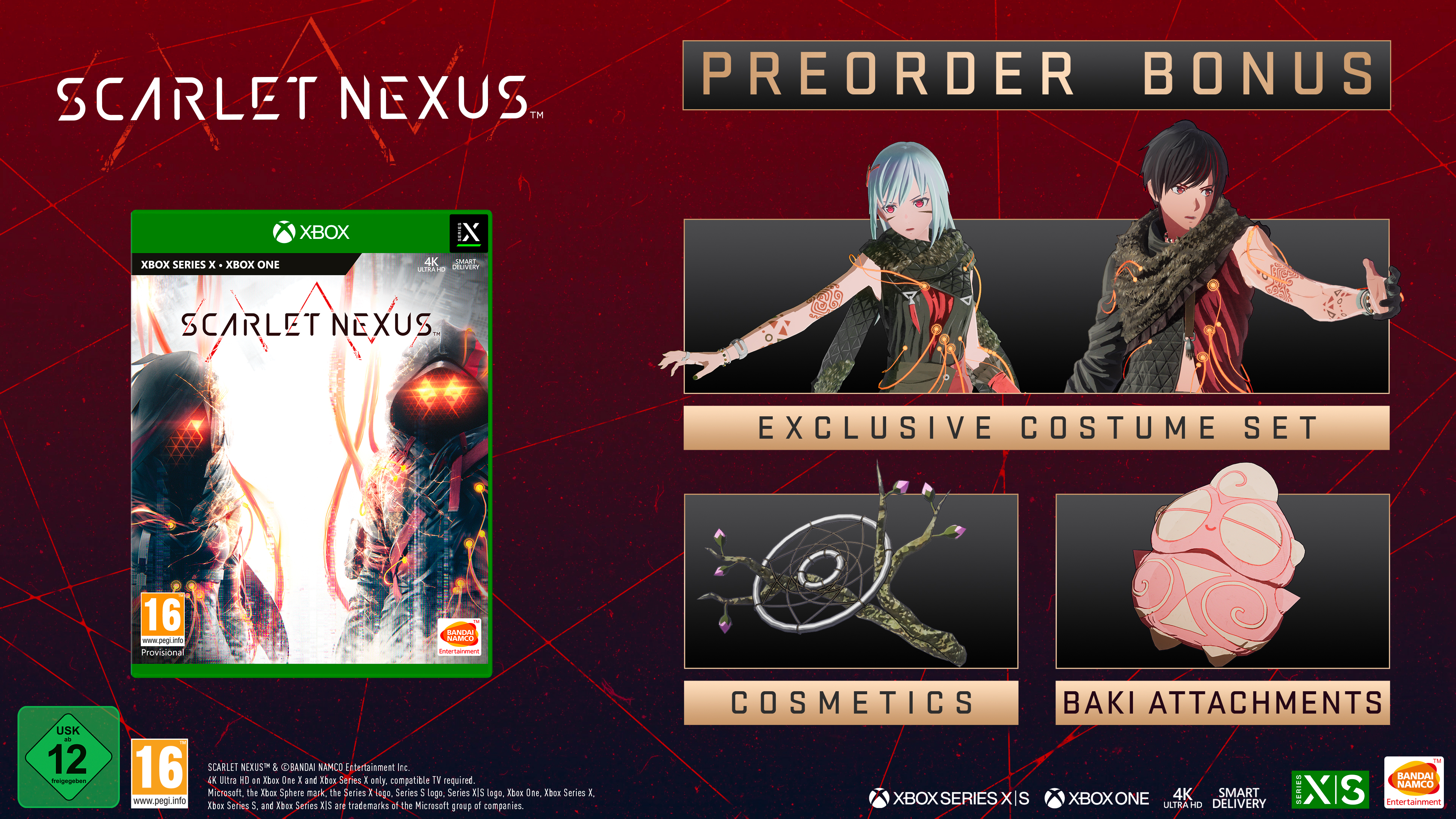 Scarlet Nexus launch date announced for June, pre-order bonuses