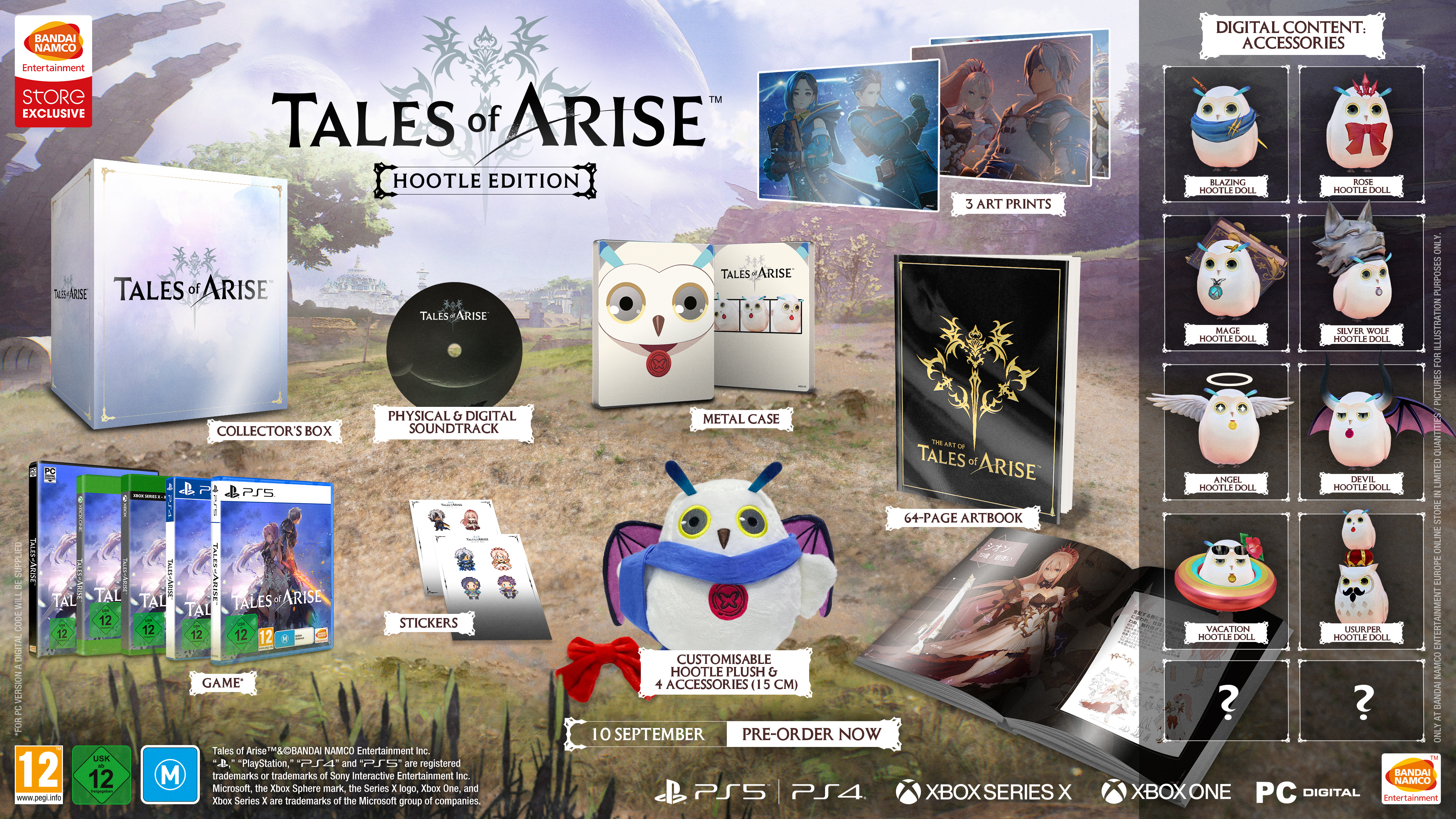 Tales of Arise - Preorder Bonus and Collectors Edition Details