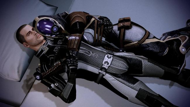 Three games of build-up can lead to a touching romantic encounter with Tali in Mass Effect 3.