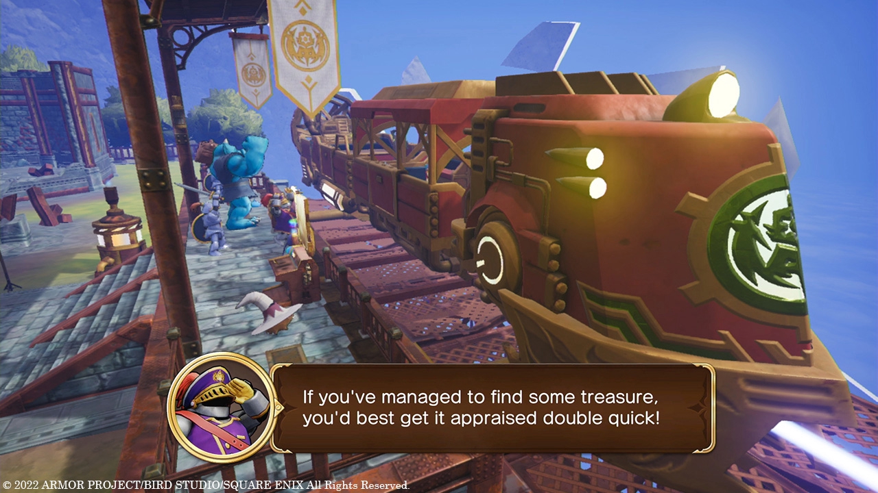 Jump into an epic journey for treasure with Dragon Quest Treasures