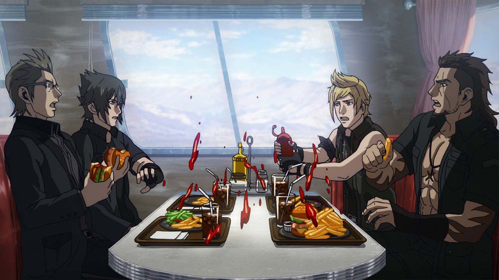 Final Fantasy XV anime begins tonight, CG film to follow