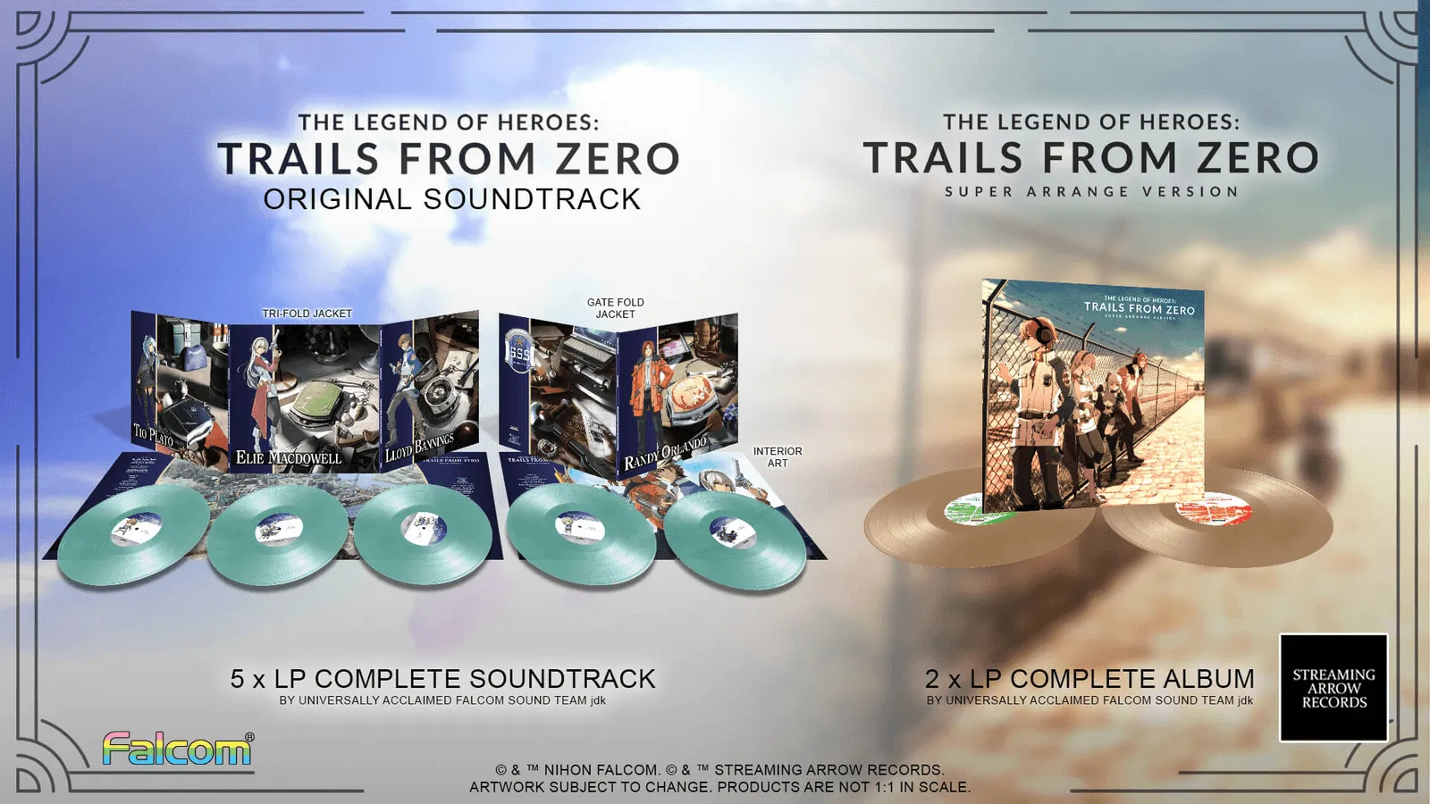 Trails From Zero Original Soundtrack and Super Arrange Version are