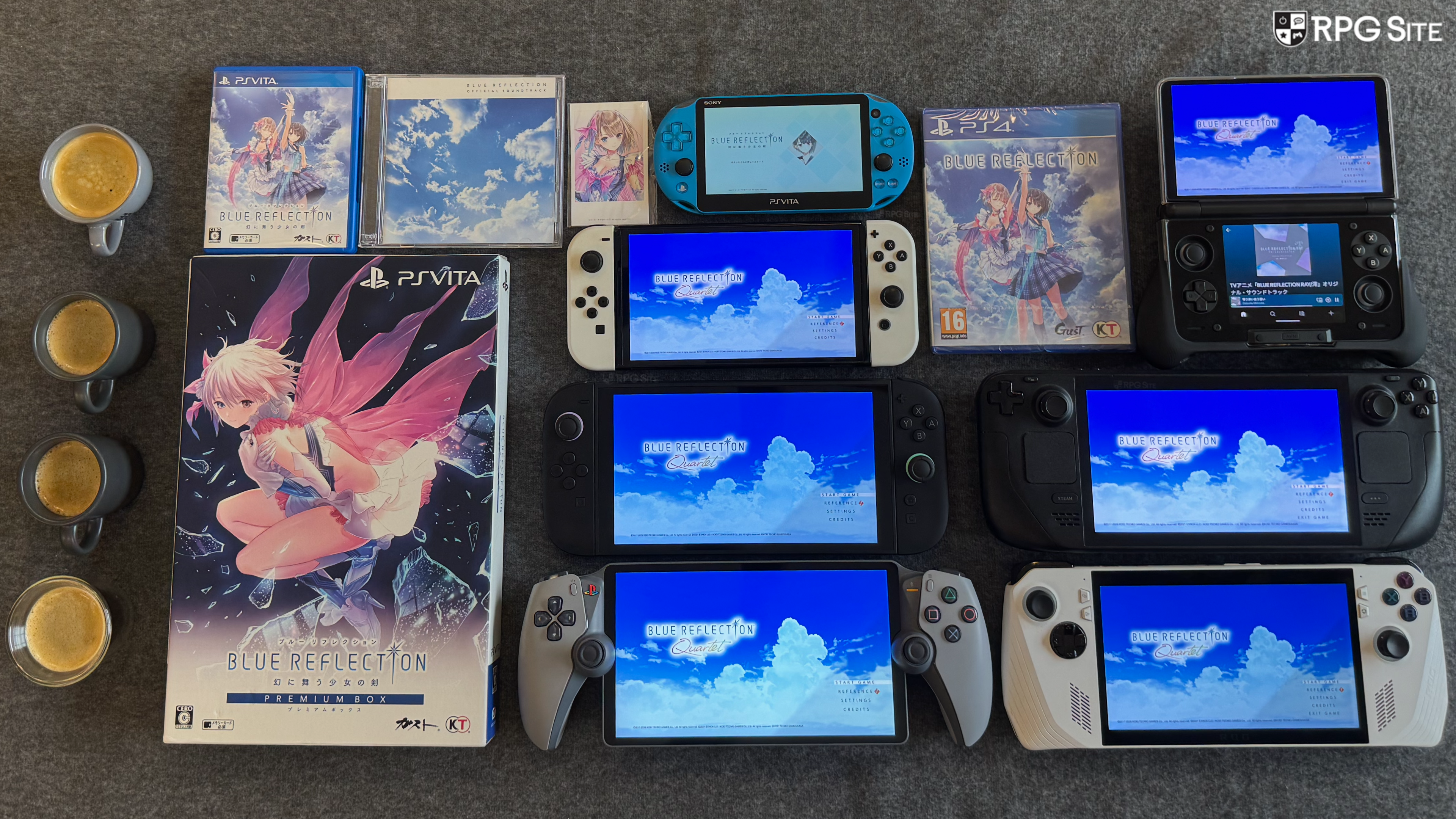 Which is the best version of Blue Reflection Quartet? PS5, Switch