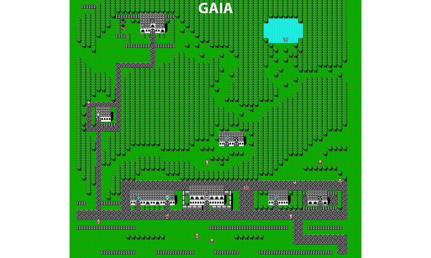 Gaia - Final Fantasy I Walkthrough