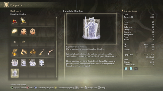 Seriously; Lhutel the Headless is arguably the best Spirit Summon available in Elden Ring.