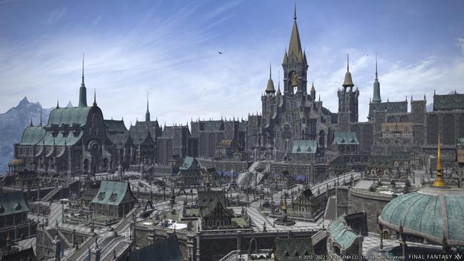 Here's where my Ishgard house would be, if I had one!