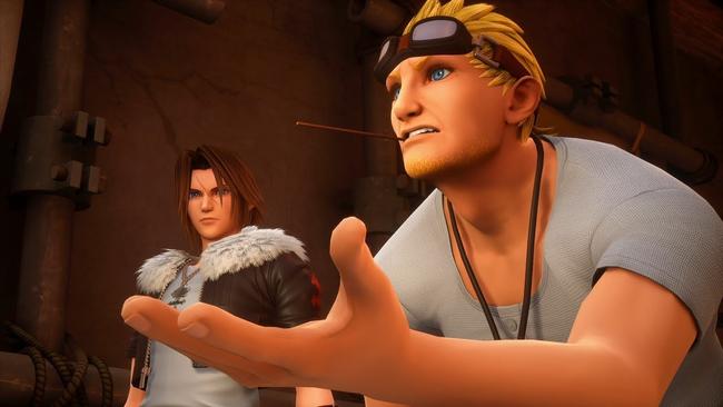 Cid, Squall, and a few other Final Fantasy characters make a brief appearance in the Kingdom Hearts III downloadable content expansion - but it's a far cry from FF's representation in earlier games.