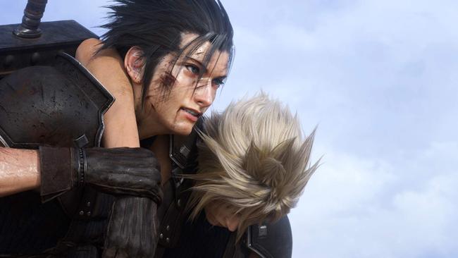 Zack carries Cloud - an image that'll likely come to define some of this Remake trilogy.