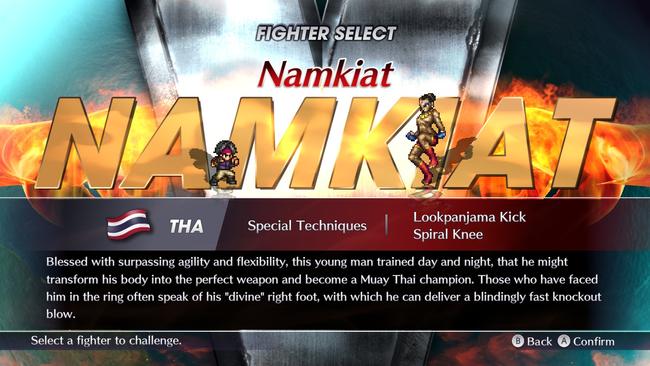 The next opponent we're covering in Live A Live's Present Day chapter walkthrough is that against Nakimat, a Thai fighter with knee-kicking shades of Street Fighter's Abel and Sagat.