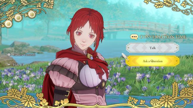 The best way to get to know the characters of Fire Emblem: Three Hopes on an Expedition is to ask questions using the question prompt - but you have to be careful, as asking the wrong thing can cause offense.