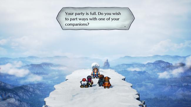 If your party is full, you'll need to kick someone out to recruit someone new. However, once recruited, you can get a character back by returning to them.