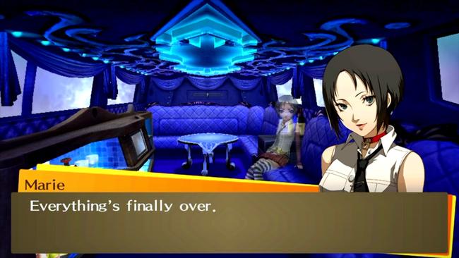 There's an extra ending available in P4G if you max out Marie's S-Link.