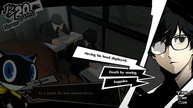 The midterms and exams continue right until late in the year in P5R, no matter what the Thieves are up to.