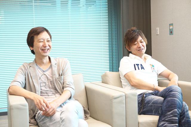 Kazutoyo Maehiro and Naoki Yoshida in 2018 (Image Credit: Square Enix)