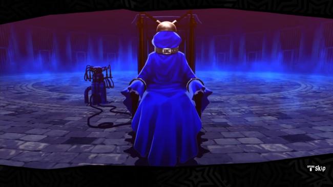 Using the Persona 5 Royal Electric Chair Execution System allows you to Itemize a Persona - sacrificing it to get rare items.