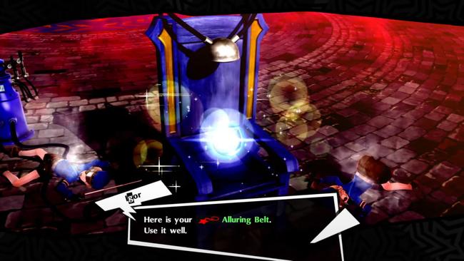 Some powerful accessories can be had via the Persona 5 Royal Electric Chair Itemize Persona feature - especially if an alarm goes off.