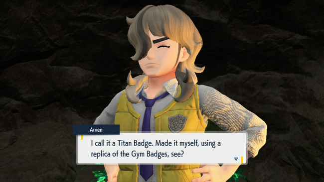 You have a choice of what order to do the Path of Legends storyline in, where you challenge Titan Pokemon.