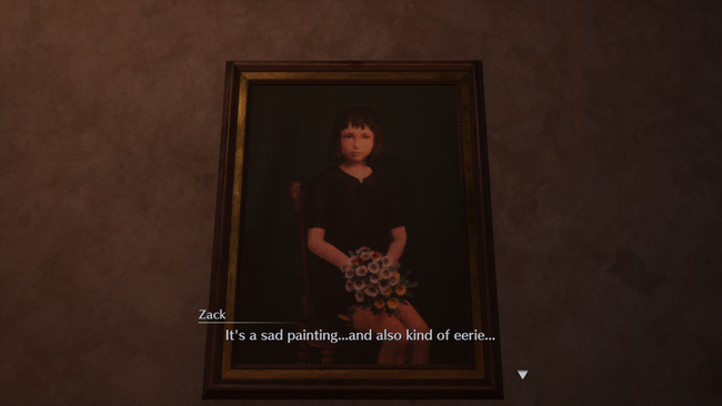 The second Wonder of Nibelheim concerns this painting in the Inn.